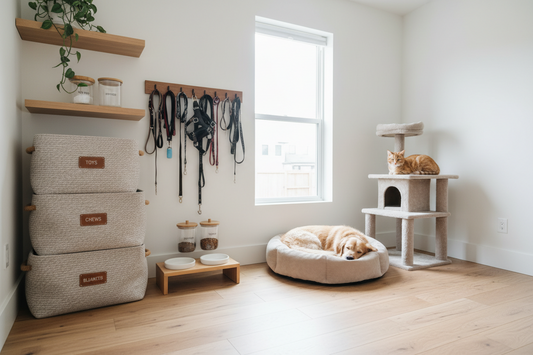Organized Pet Spaces: How Storage Solutions Reduce Daily Stress