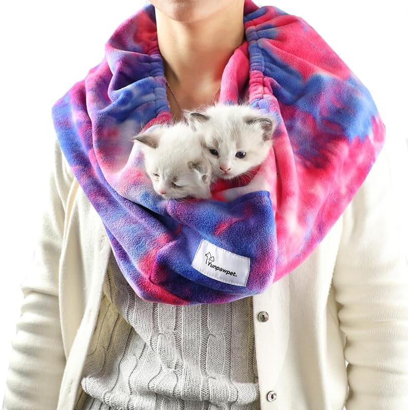 Small Animal Carrier – Hands-Free Pet Bonding Pouch for Small Pets Under 5 lbs, Bearded Dragon Carrier Sling, Guinea Pig Carrier for Sugar Glider, Chinchilla, Bird – Ferret Sling Carrier(Start Dream)