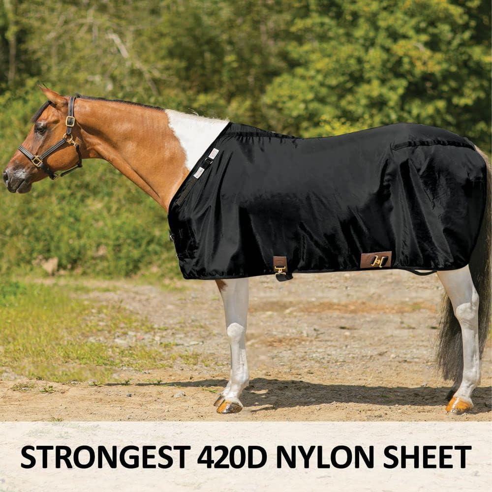 Dura-Nylon Horse Stable Sheet | Ultimate Comfort & Protection Horse Sheet | Keeps Coats Smooth & Shiny