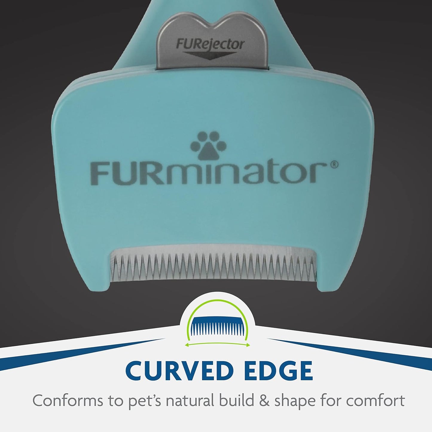 FURminator deShedding Tool for Cats, Small