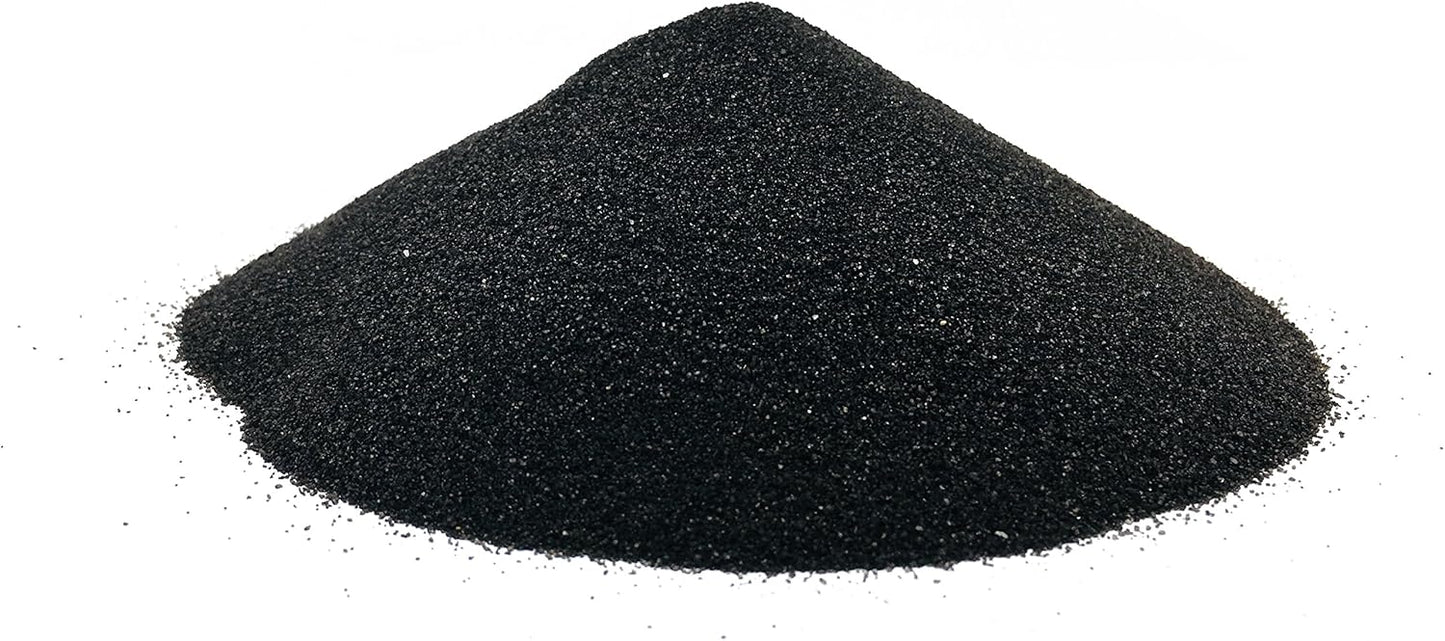 Black Sand - Fine Sand for Zen Garden, Resin Incense Burner, Smudge Bowl, Ritual Incense, Cast Iron Cauldron, Unity Ceremony, Sensory Bin Table, Mandalas, Crafts by Alternative Imagination (1 Pound)